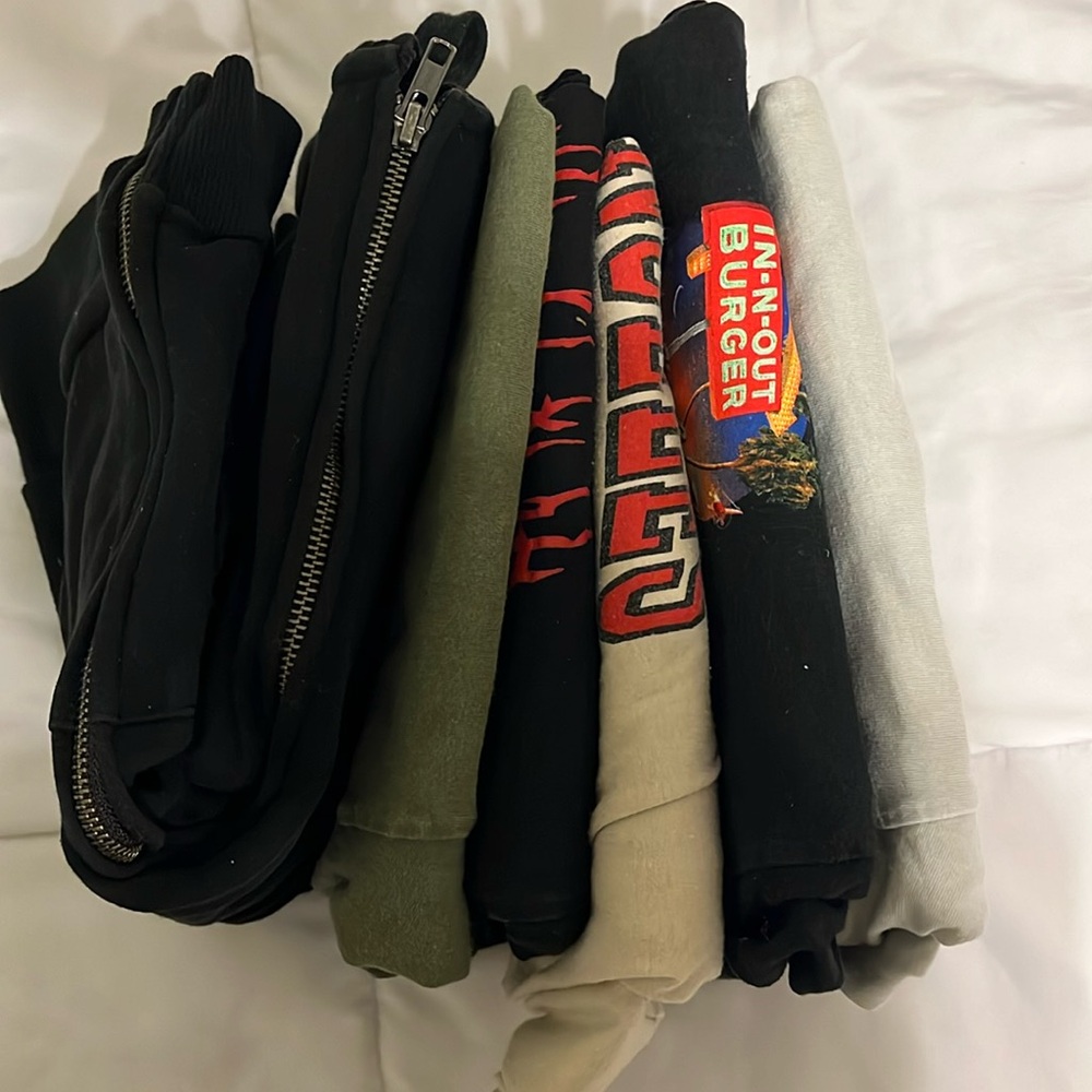 Stack of shirts